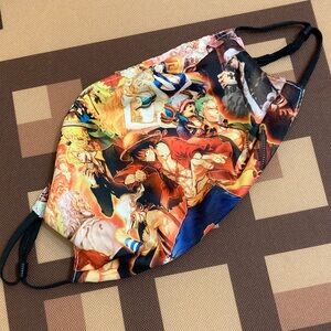 One Piece Anime Characters Print Face Mask